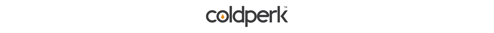 Coldperk logo in black on a white background